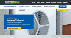 Desktop Screenshot of elektro-walz.de